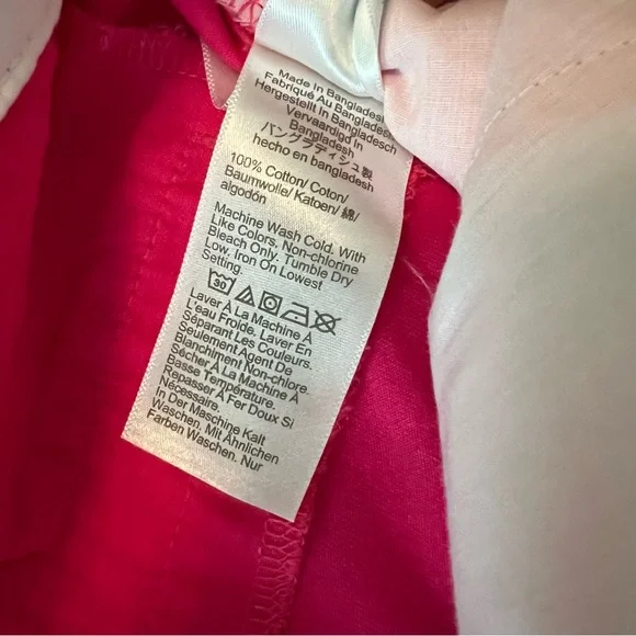 NWT J. Crew Factory Women’s 5” Chino Short Set Of 3 (Pink, Khaki, Grey) Size 4 - Picture 5 of 13